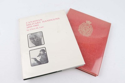 Lot 155 - 2 Vols: Canadian Military Handguns 1855 - 1985...