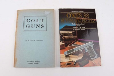 Lot 172 - 2 Vols: Colt's .38 Automatic Pistols by...