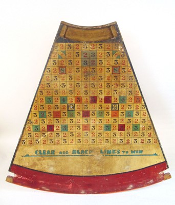 Lot 36 - A 1950's fairground/carnival 'Clear the Lines'...