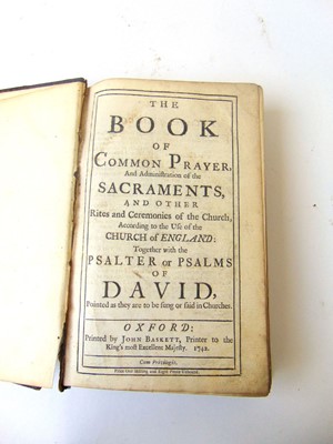 Lot 298 - 'The Book of Common Prayer and Administration...