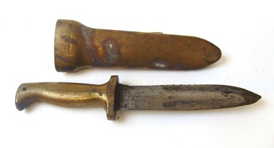 Lot 269 - An early 20th century diver's knife by C.E....