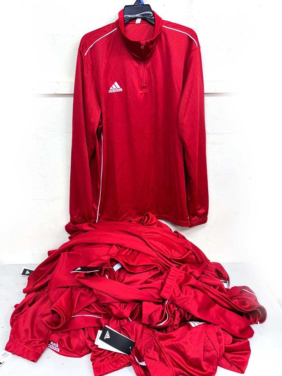 Lot 1017 - 21x Mens Adidas Core18 training top...