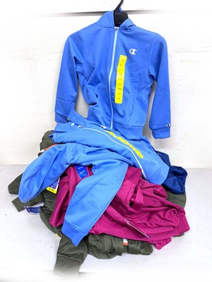 Lot Approx 20x kids Champion Elite full zip tops,...