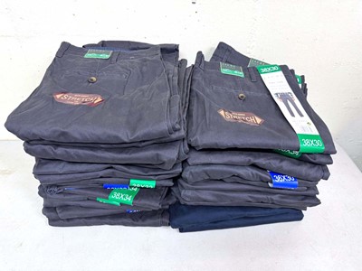 Lot 1039 - 26x pairs Jachs NY chinos, dark shades,...