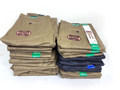 Lot 26x pairs Jachs NY chinos, mixed shades,...