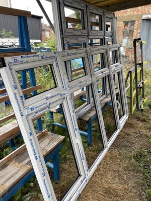 Lot 18 - The remaining PVCu windows and doors mainly...