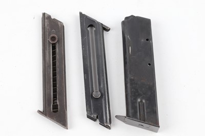 Lot 1023 - A .22 Browning, .22 Colt, and one other magazine