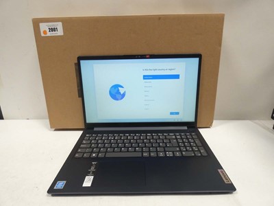 Lot 2001 - Lenovo IdeaPad 1 15IGL7 laptop with Intel...