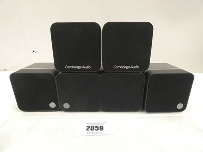 Lot 2059 - 4x Cambridge Audio Minx Min12 speakers and 1x...