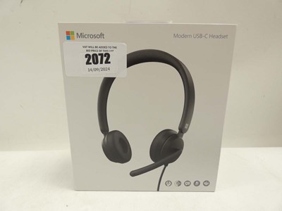 Lot 2072 - Microsoft USB-C headset