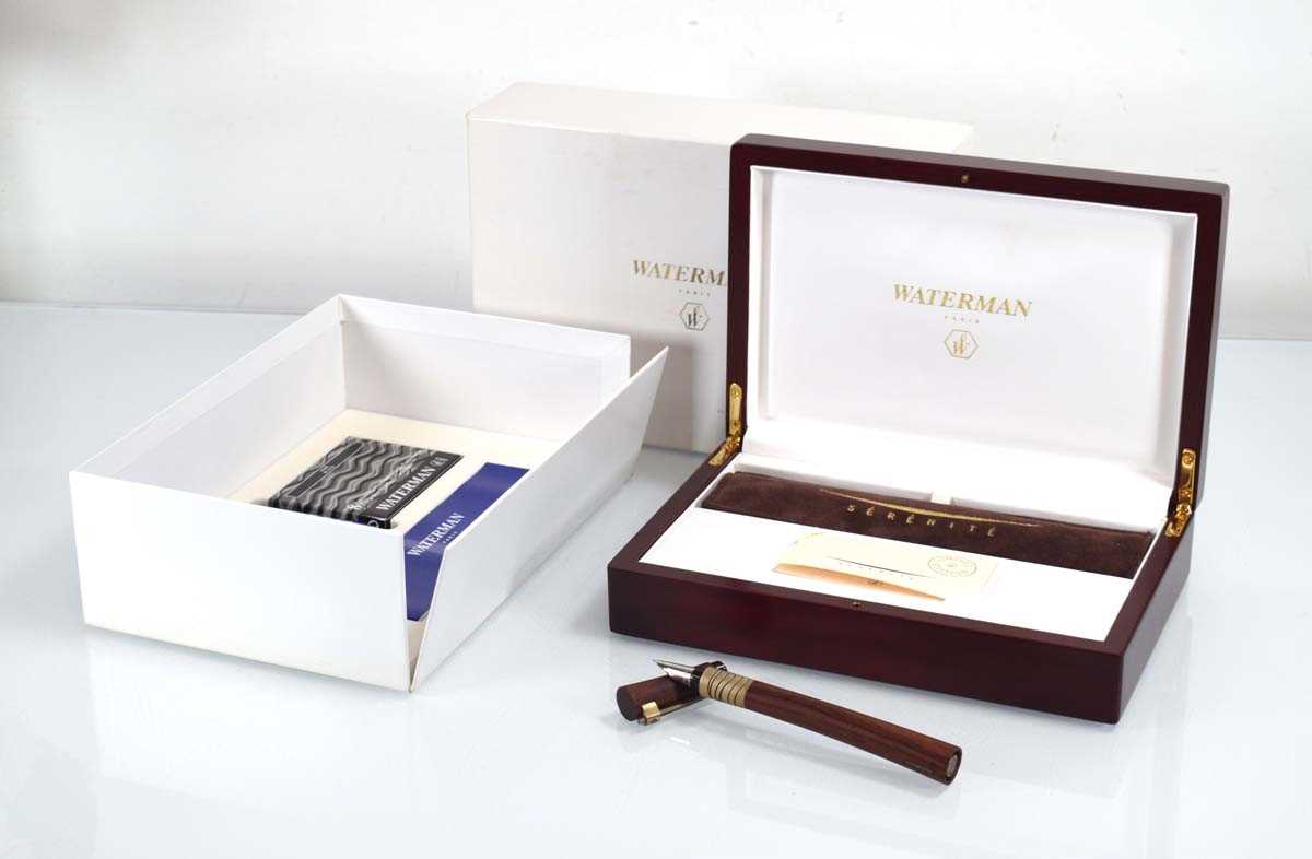 Lot 101 - A Waterman 'Serenite Bois' limited edition...