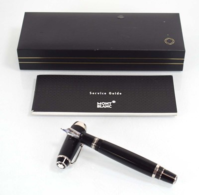 Lot 102 - A Mont Blanc 'Boheme' fountain pen with an...