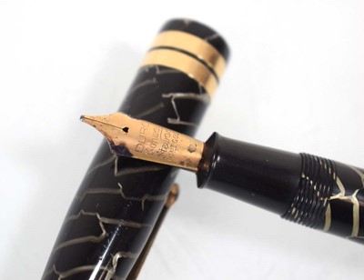 Lot 116 - A Conway Stewart 'Duro' fountain pen with a...