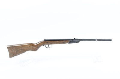 Lot 102 - .177 Diana Model 16 tin-plate air rifle, open...