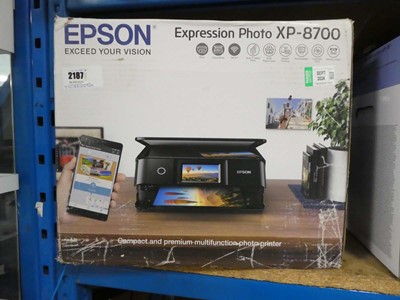 Lot 2187 - Epson Expression Photo XP-8700 printer