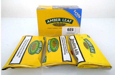 Lot 520 - A box of 5 pouches & 3 loose pouches of 50gm...