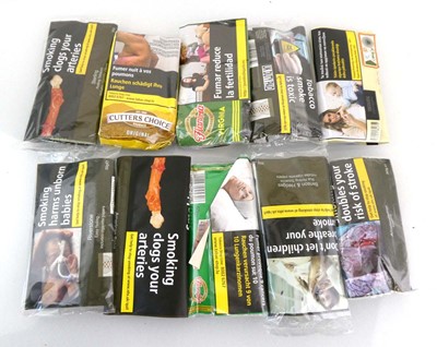 Lot 532 - 10 pouches of hand rolling tobacco, 1x L&B...