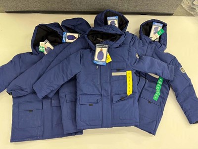 Lot 1166 - 5x Andy & Evan kids jackets in dark blue