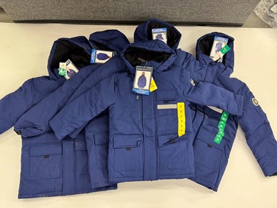 Lot 1167 - 5x Andy & Evan kids jackets in dark blue