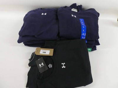 Lot 1109 - Approx. 11 Under Armour jumpers.