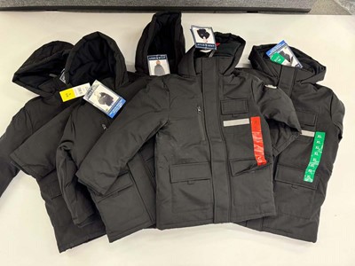 Lot 1168 - 5x Andy & Evan kids jackets in black