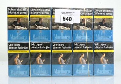 Lot 540 - 2 Cartons of 10 packs of 20 Marlboro Fine...