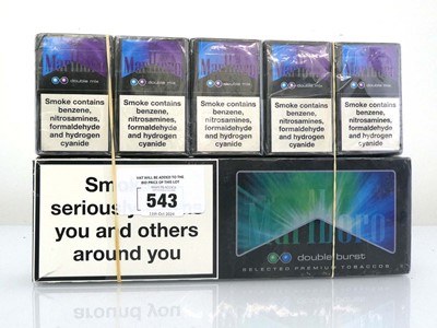 Lot 543 - 2 Cartons of 10 packs of 20 Marlboro double...