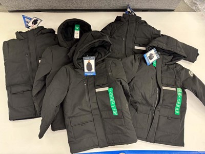 Lot 1169 - 5x Andy & Evan kids jackets in black