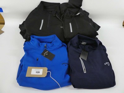 Lot 1120 - Approx. 10 Callaway quarter zip jumpers.