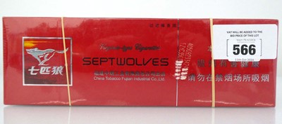 Lot 566 - 3 Cartons of 10 packs of 20 Septwolves...