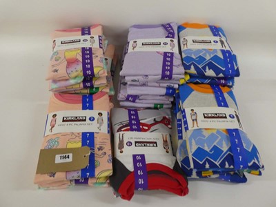 Lot 1144 - Approx. 20 kids Kirkland 4 piece pyjama sets