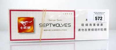 Lot 572 - 4 Cartons of 10 packs of 20 Septwolves...