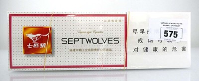 Lot 575 - 4 Cartons of 10 packs of 20 Septwolves...