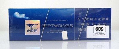 Lot 589 - 4 Cartons of 10 packs of 20 Septwolves...