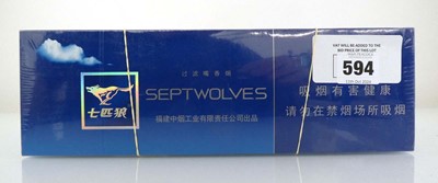 Lot 594 - 4 Cartons of 10 packs of 20 Septwolves...