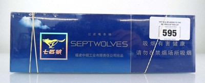 Lot 595 - 4 Cartons of 10 packs of 20 Septwolves...