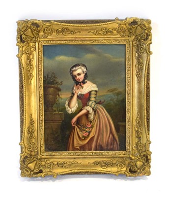 Lot 153 - Henri Gregoir (1818-1853), A young beauty...