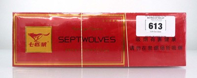 Lot 613 - 4 Cartons of 10 packs of 20 Septwolves...