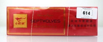 Lot 614 - 4 Cartons of 10 packs of 20 Septwolves...