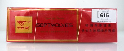 Lot 615 - 4 Cartons of 10 packs of 20 Septwolves...