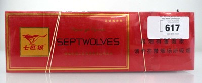 Lot 617 - 4 Cartons of 10 packs of 20 Septwolves...