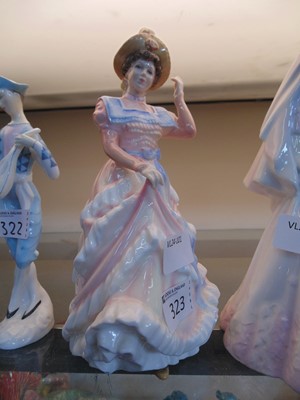 Lot 323 - A Royal Doulton ceramic figurine 'Sharon' HN3603