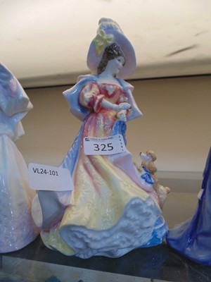 Lot 325 - A Royal Doulton ceramic figurine 'Katherine'...