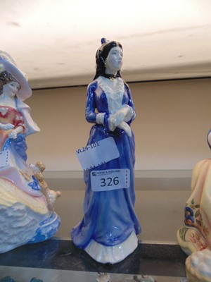 Lot 326 - A Royal Doulton ceramic figurine 'Clara Hamps'...