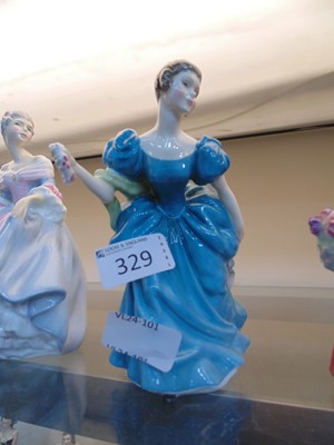 Lot 329 - A Royal Doulton ceramic figurine 'Rhapsody'...