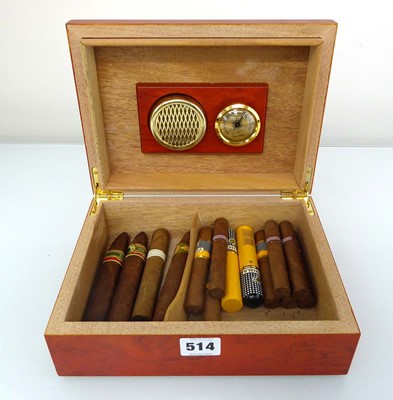 Lot 514 - A Collection of Cigars including a small...