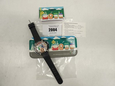 Lot 2004 - 1998/9 South Park talking watch with tin