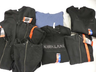 Lot 3272 - Bag containing 9 men's various Kirkland jumpers