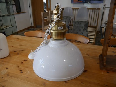 Lot 1027 - Industrial style ceiling light