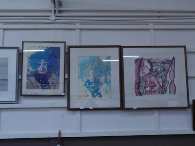 Lot 49 - Three framed and glazed prints by Karen Lyttle